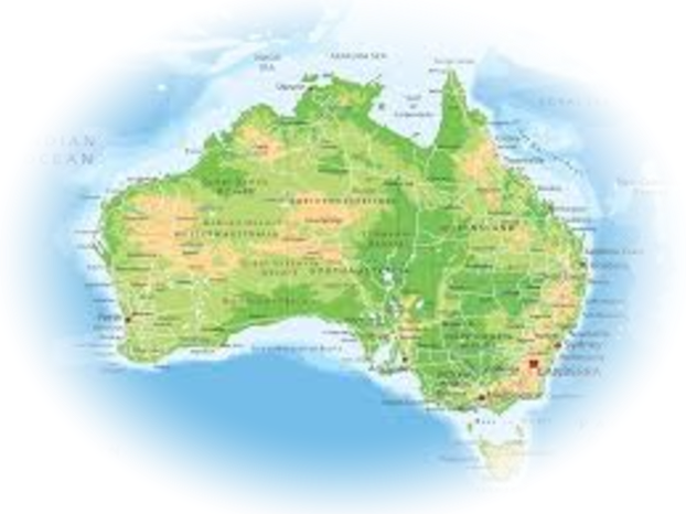 Map of Australia showing the regions BulkCore services