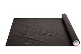 Roll of black mulch film